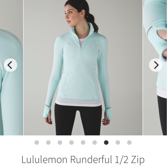 Lululemon Runderful 1/2 Zip - Picture 2 of 9